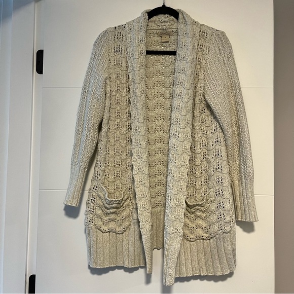Lucky Brand | Open Knit Sweater - Picture 1 of 13